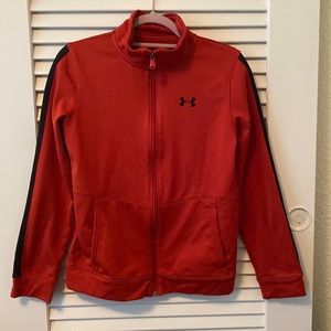 Boys Under Armour zip up sweatshirt